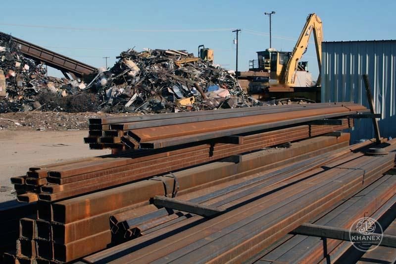 Structural steel scrap