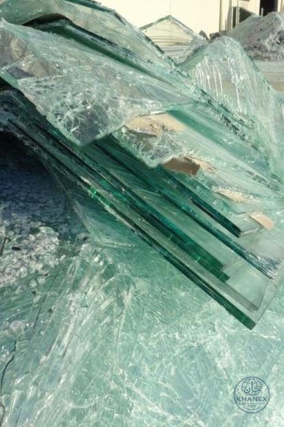 Laminated glass scrap