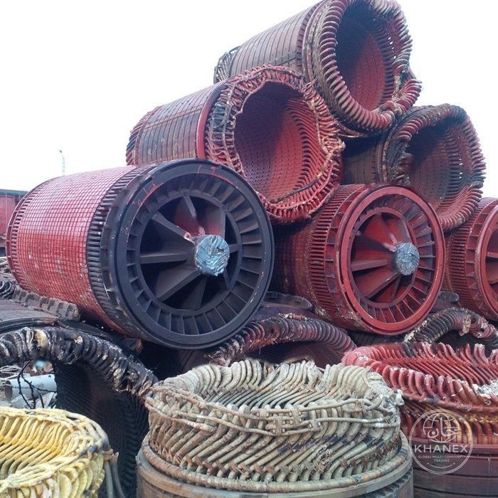 Rotor and stator scrap