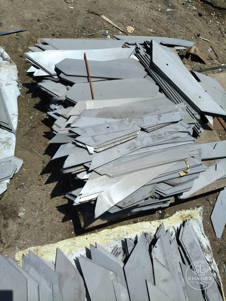 Silicone sheet scrap