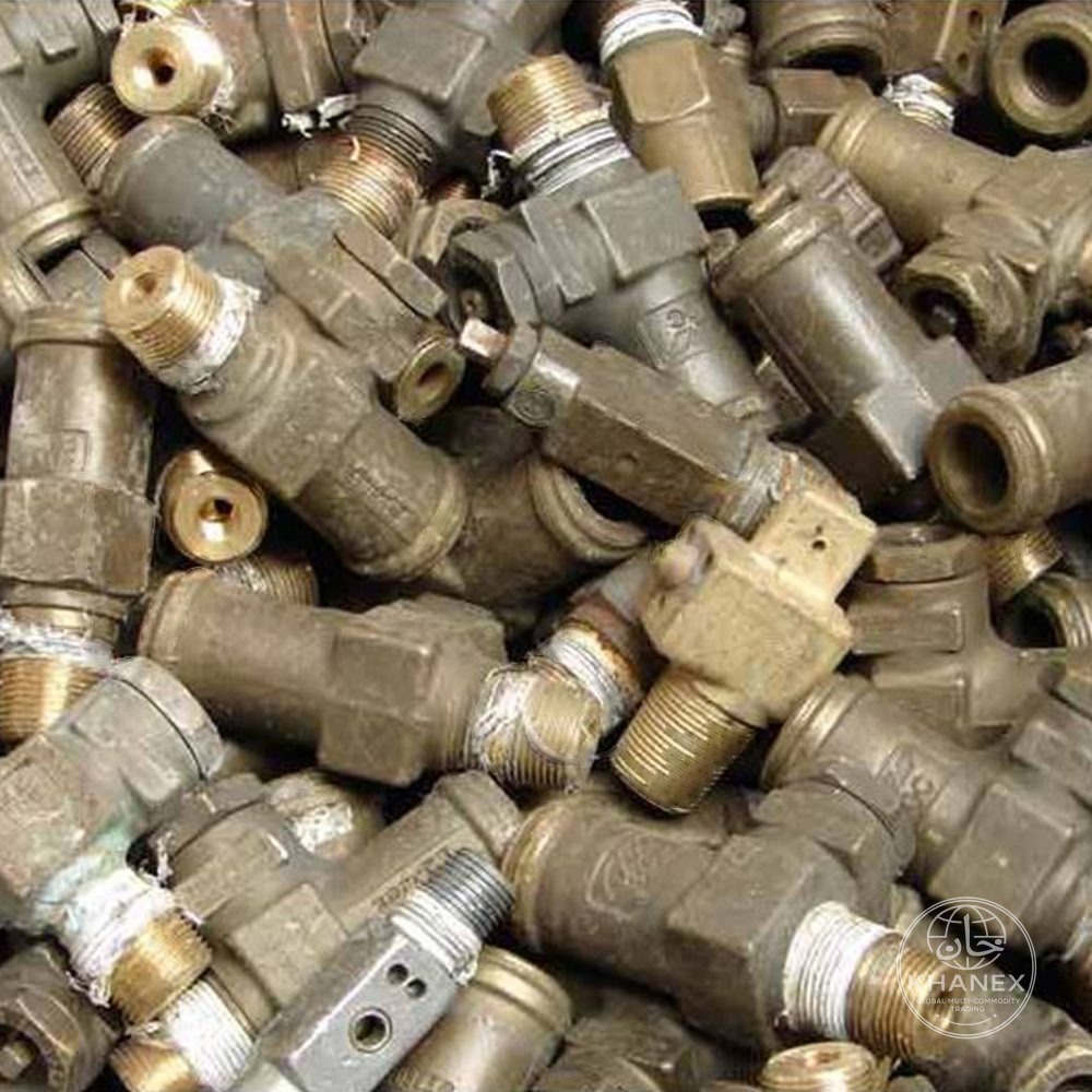 Red brass valve scrap