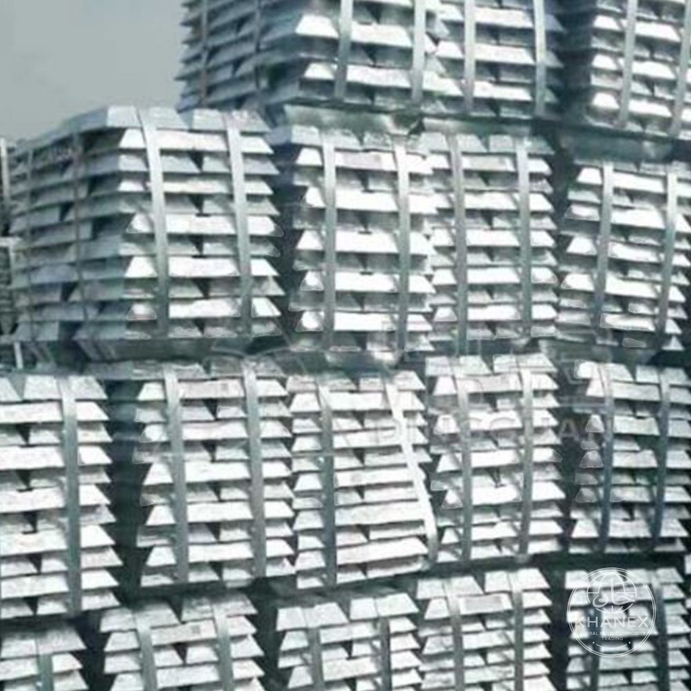 Zinc ingots