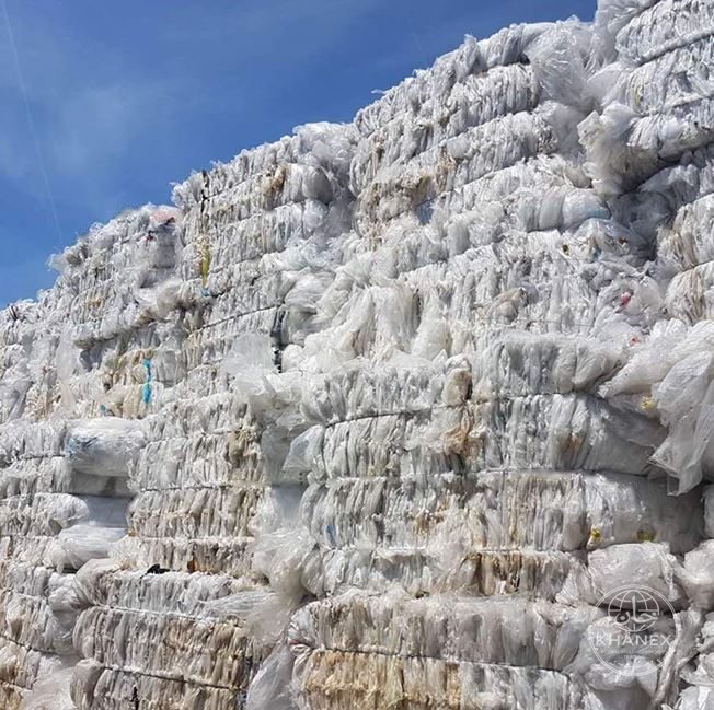 LDPE film bales
