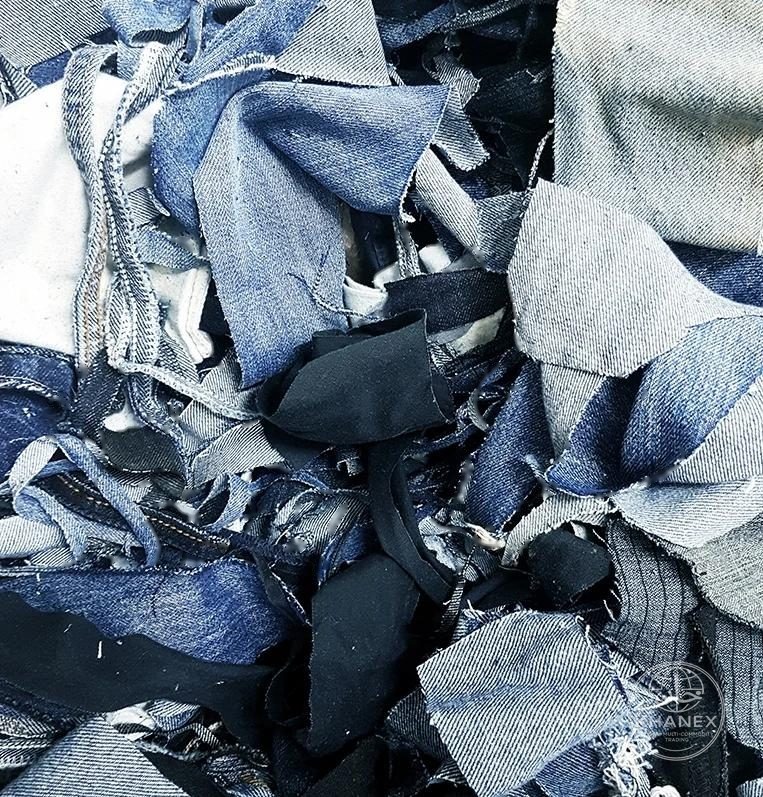 Denim waste